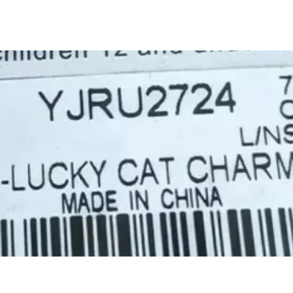 Juicy Couture LUCKY CAT CHARM NEW TAGGED BOX MANEKI NEKO JAPANESE GOOD LUCK - Picture 6 of 6